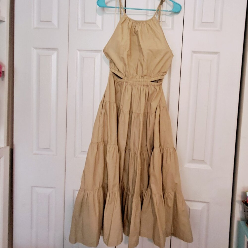 J. Crew Harbour side-cutout dress Size SP